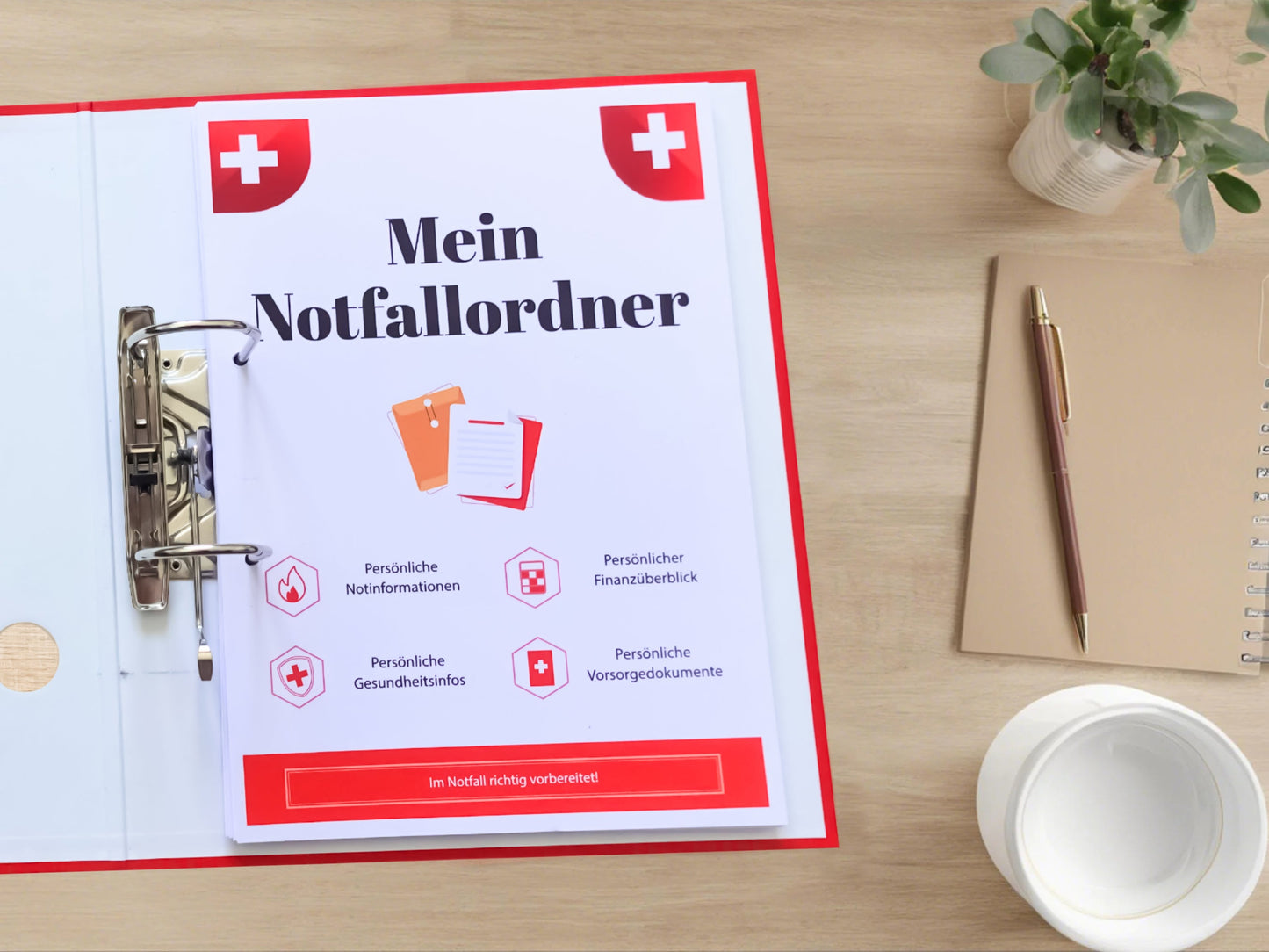 Notfallordner für Privat und Selbstständige