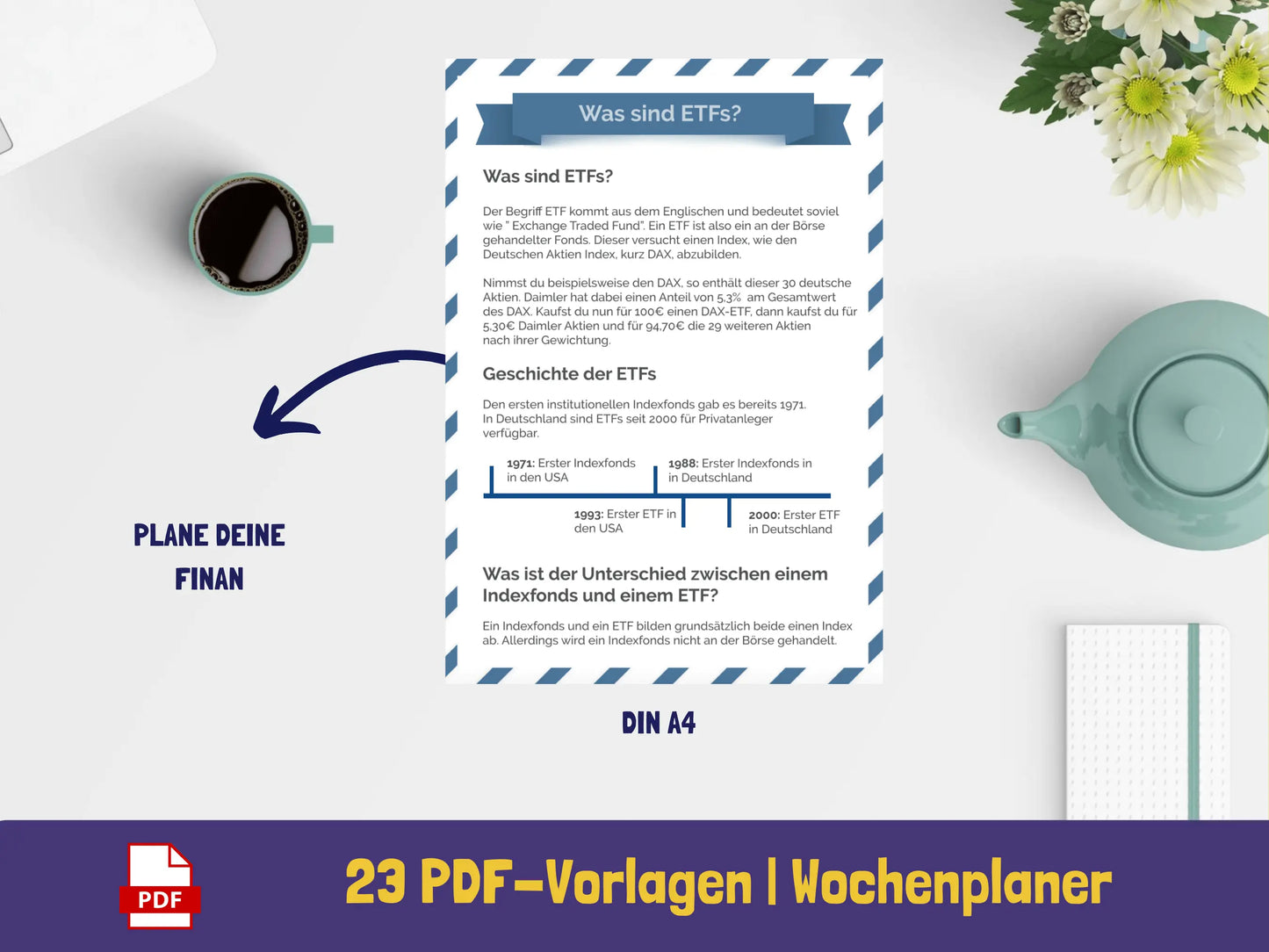 7-in-1 Finanzkit Sparplan AndreasJansen Vorlage