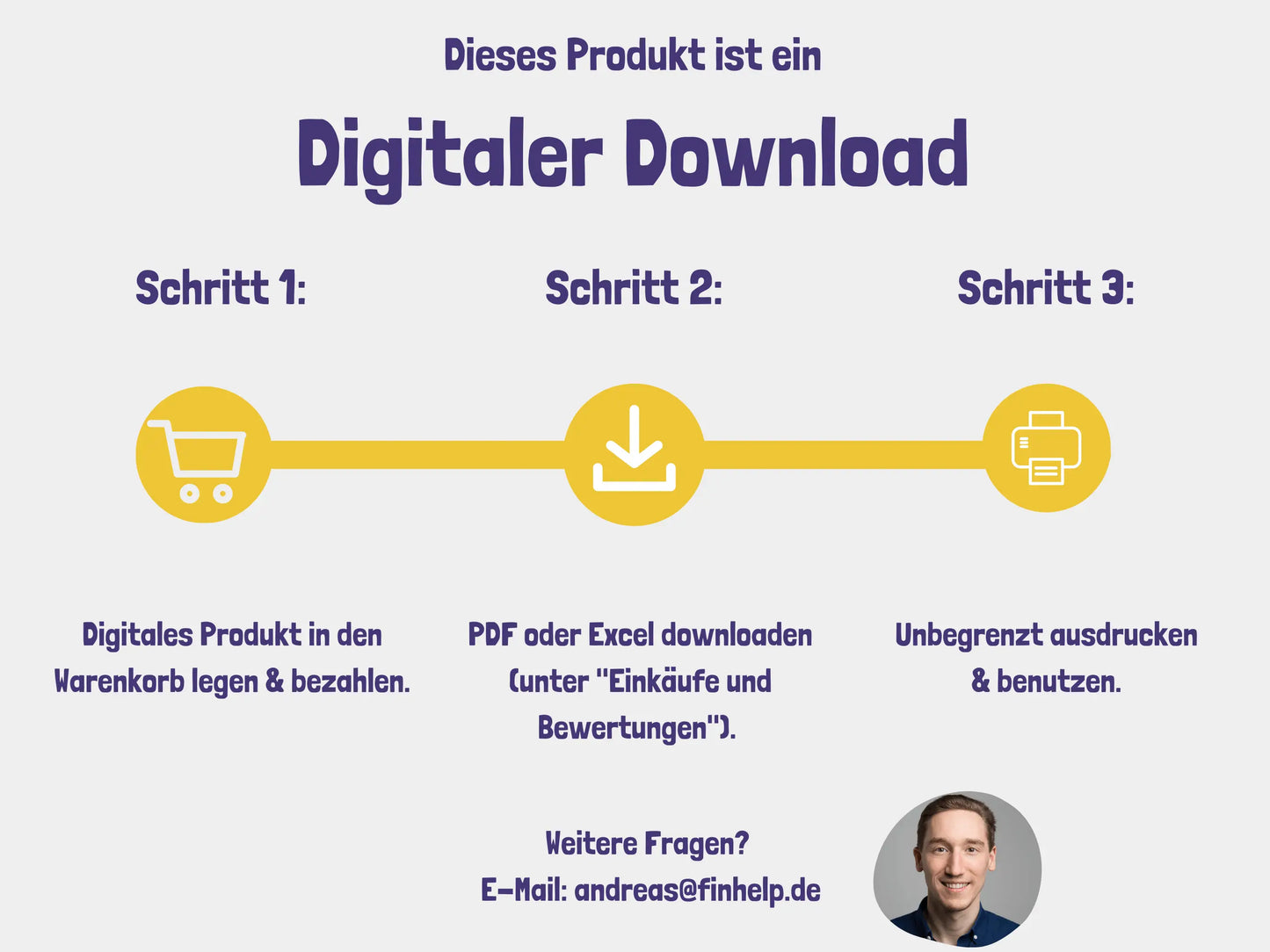 Haushaltsbuch {40 Seiten} PDF AndreasJansen Vorlage