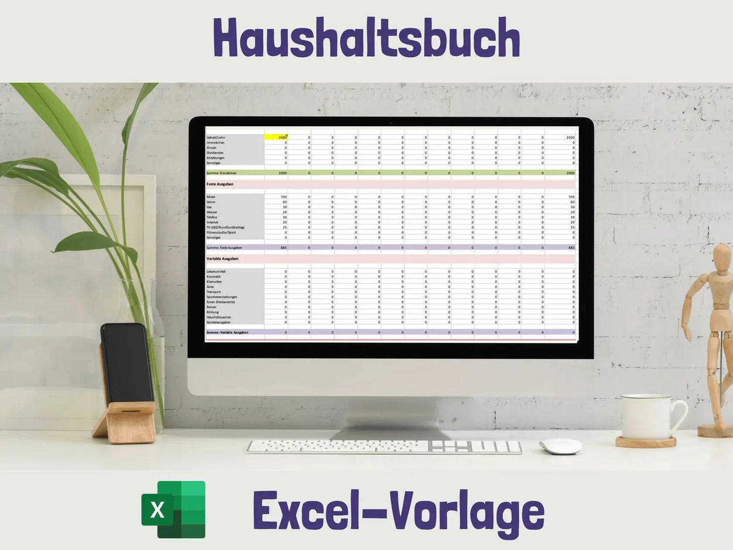 Gratis Haushaltsbuch Excel Andreas Jansen