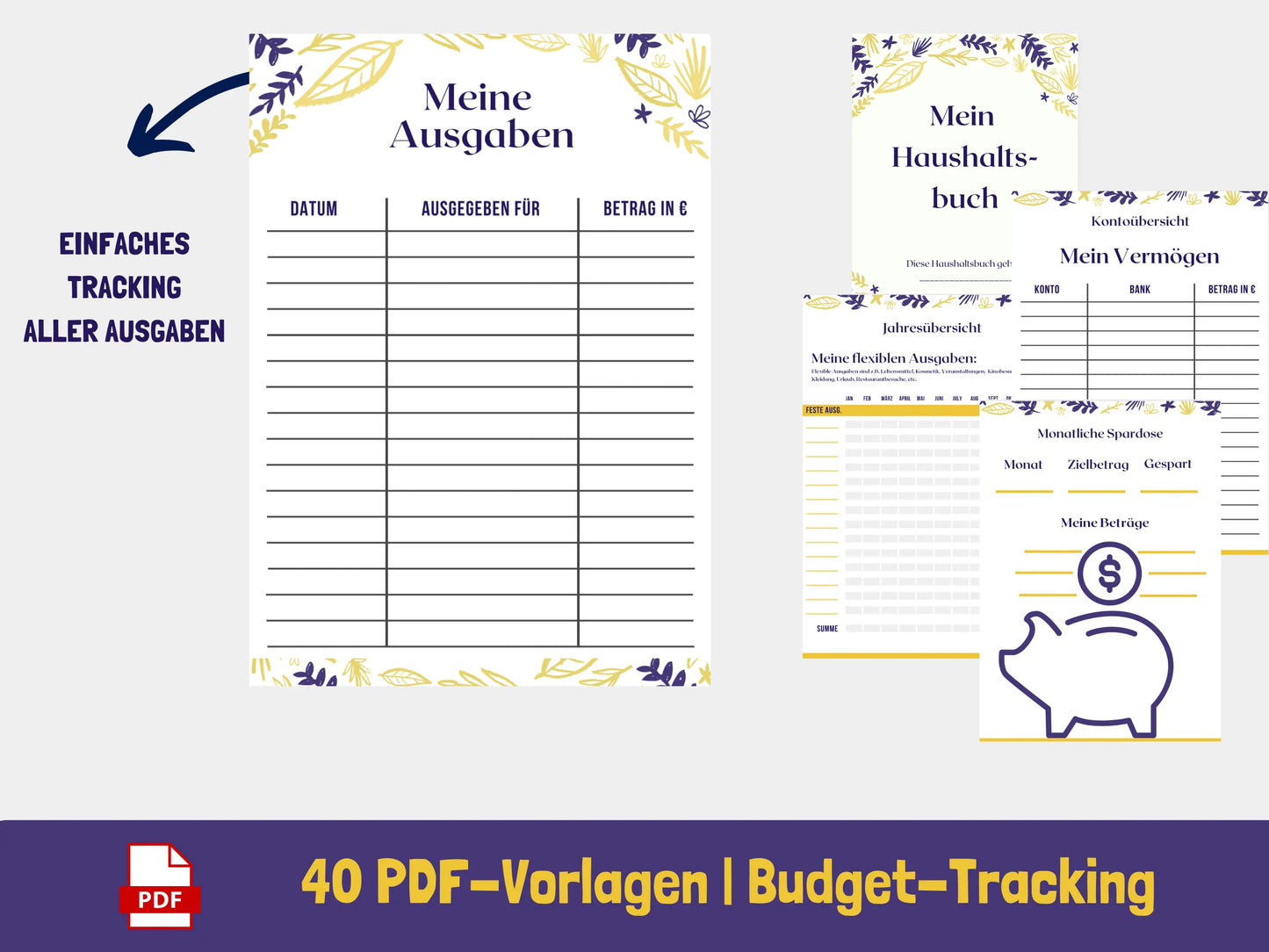 7-in-1 Finanzkit Sparplan AndreasJansen Vorlage