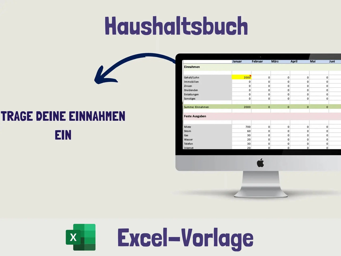 Gratis Haushaltsbuch Excel Andreas Jansen