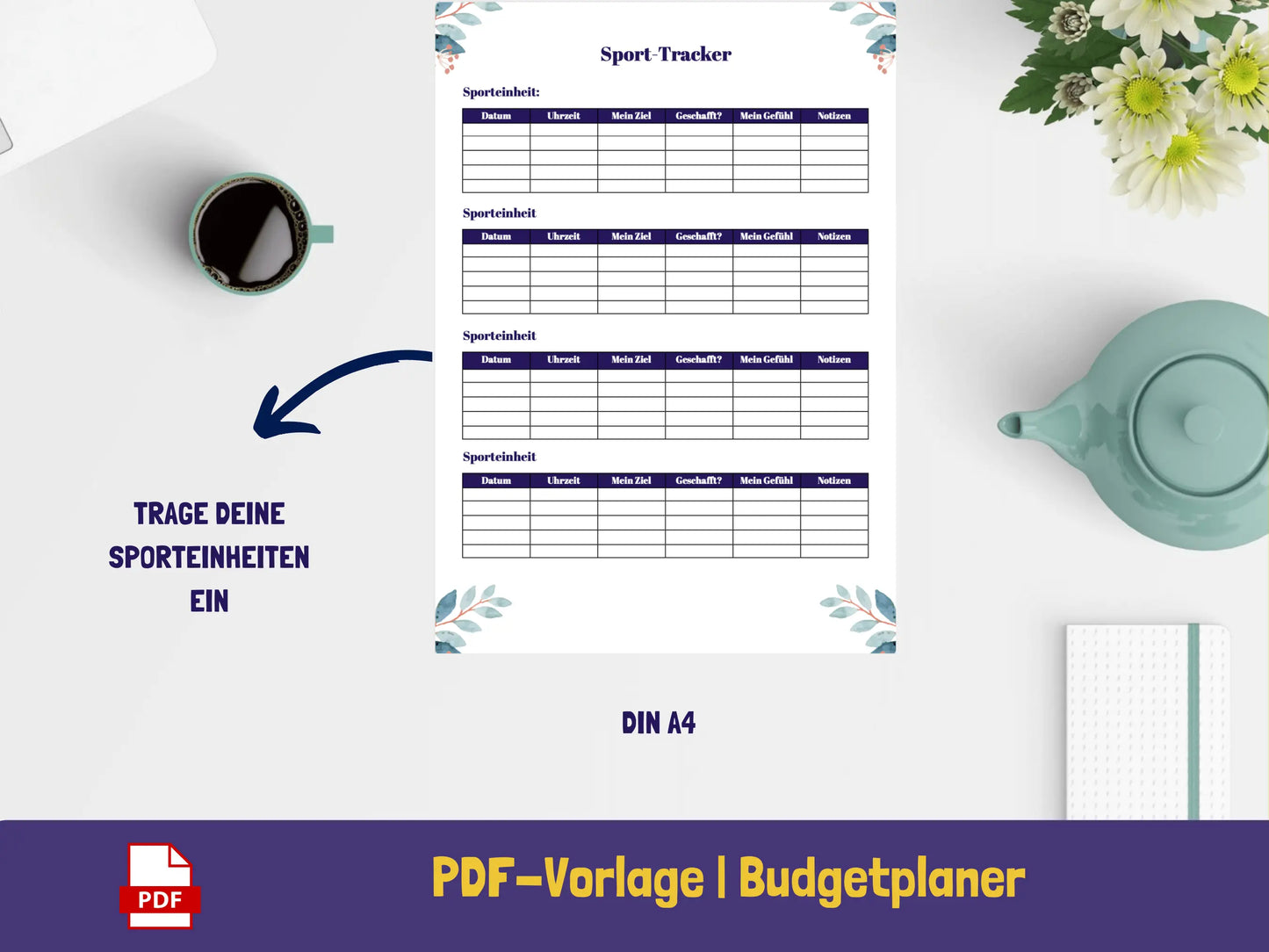 Sport-Tracker PDF AndreasJansen Vorlage