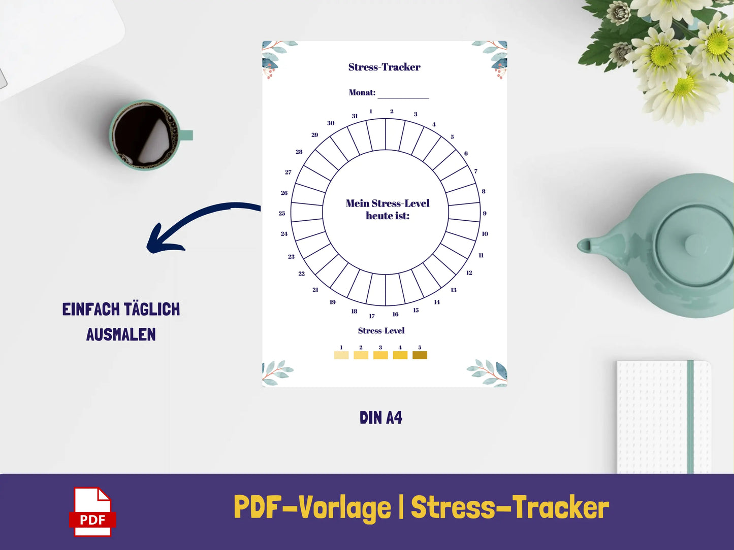 Stress-Tracker PDF AndreasJansen Vorlage