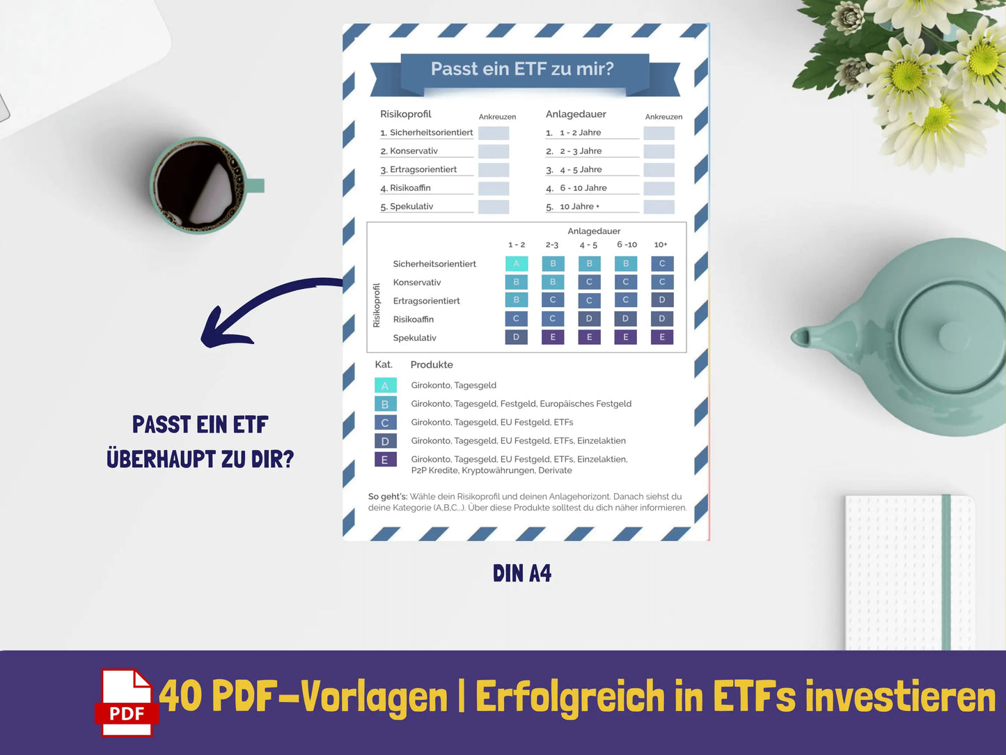 ETF-Workbook {40 Seiten} - Angebot PDF AndreasJansen Vorlage