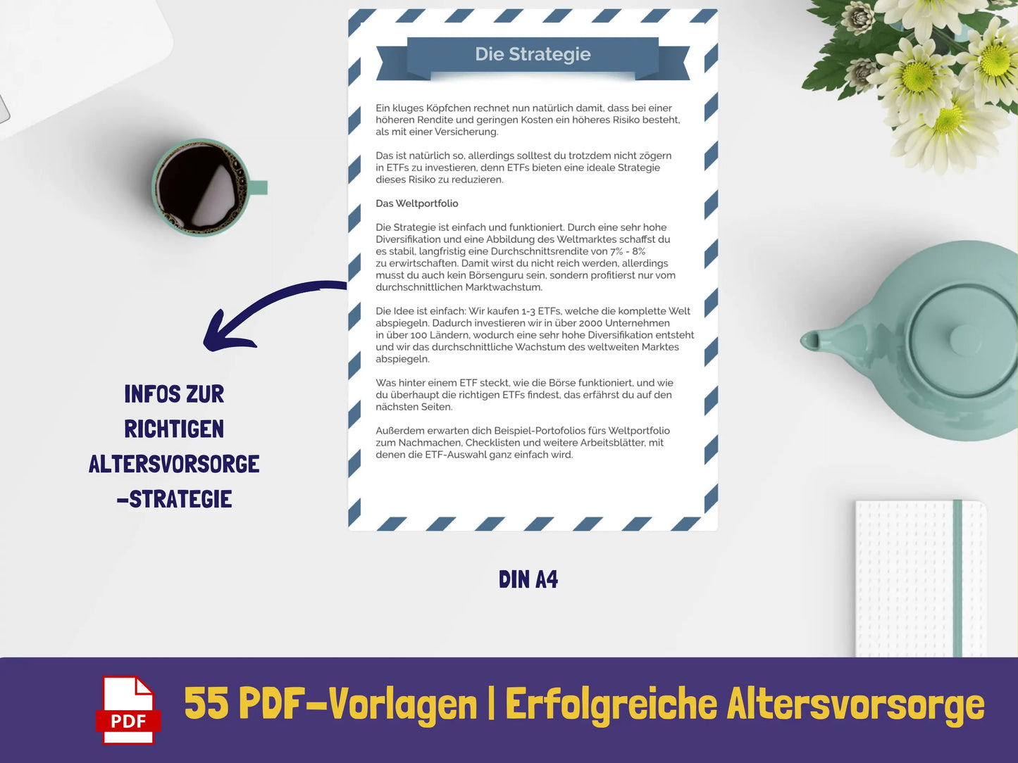 Altersvorsorge-Workbook {55 Seiten} PDF AndreasJansen Vorlage