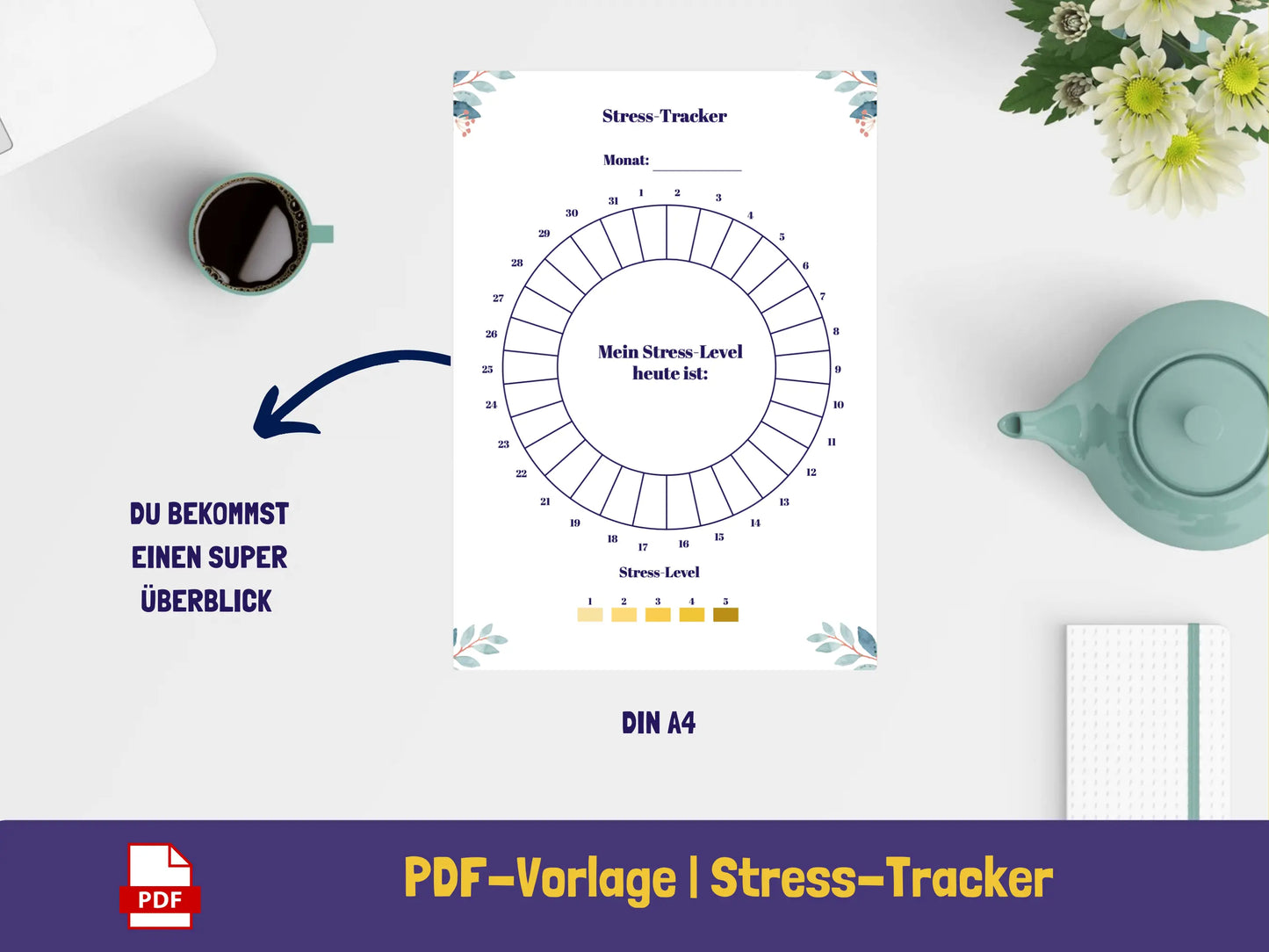 Stress-Tracker PDF AndreasJansen Vorlage