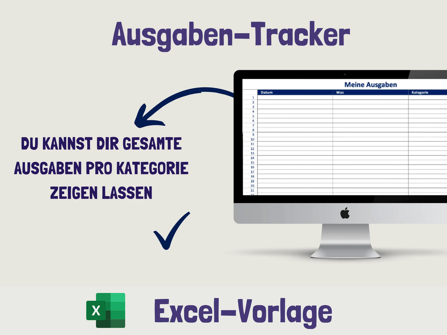 Private Finanzübersicht (Haushaltsbuch, Vermögensplaner, u.v.m.) Excel AndreasJansen Vorlage