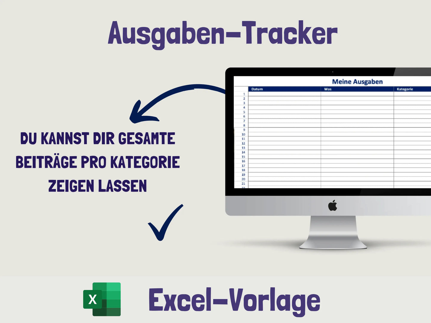 Einnahmen & Ausgaben Excel AndreasJansen Vorlage