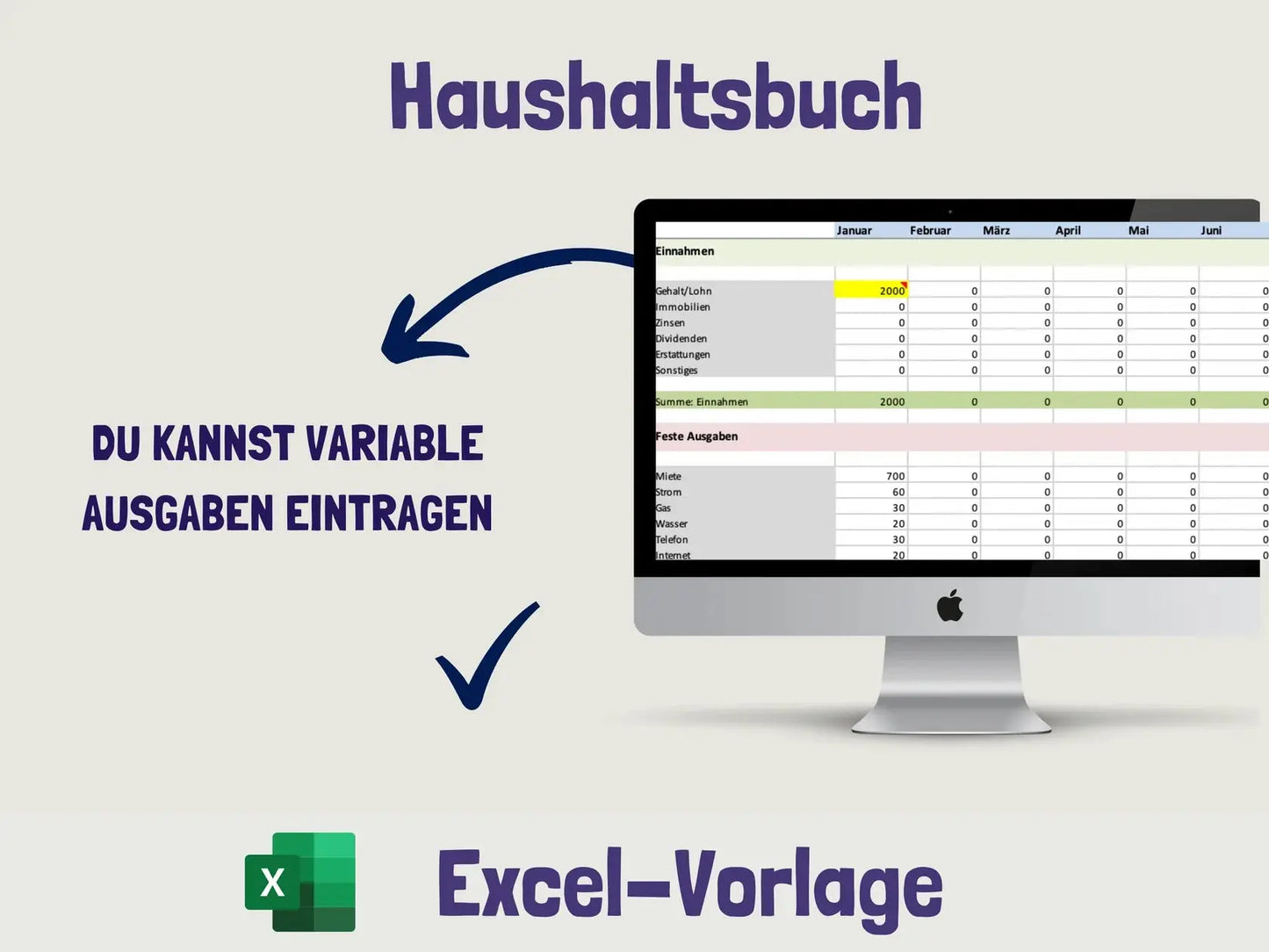 Gratis Haushaltsbuch Excel Andreas Jansen