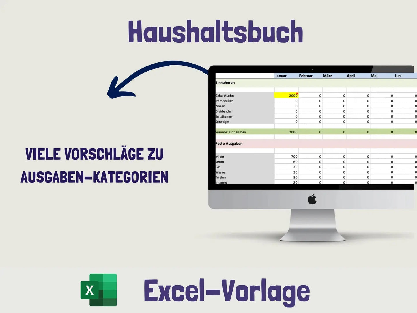 Gratis Haushaltsbuch Excel Andreas Jansen
