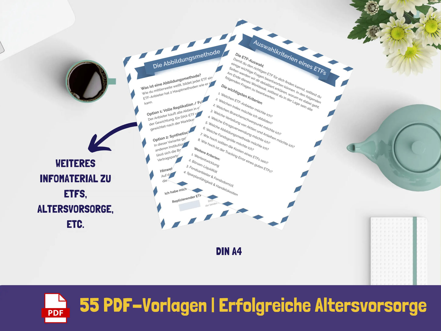 Altersvorsorge-Workbook {55 Seiten} PDF AndreasJansen Vorlage
