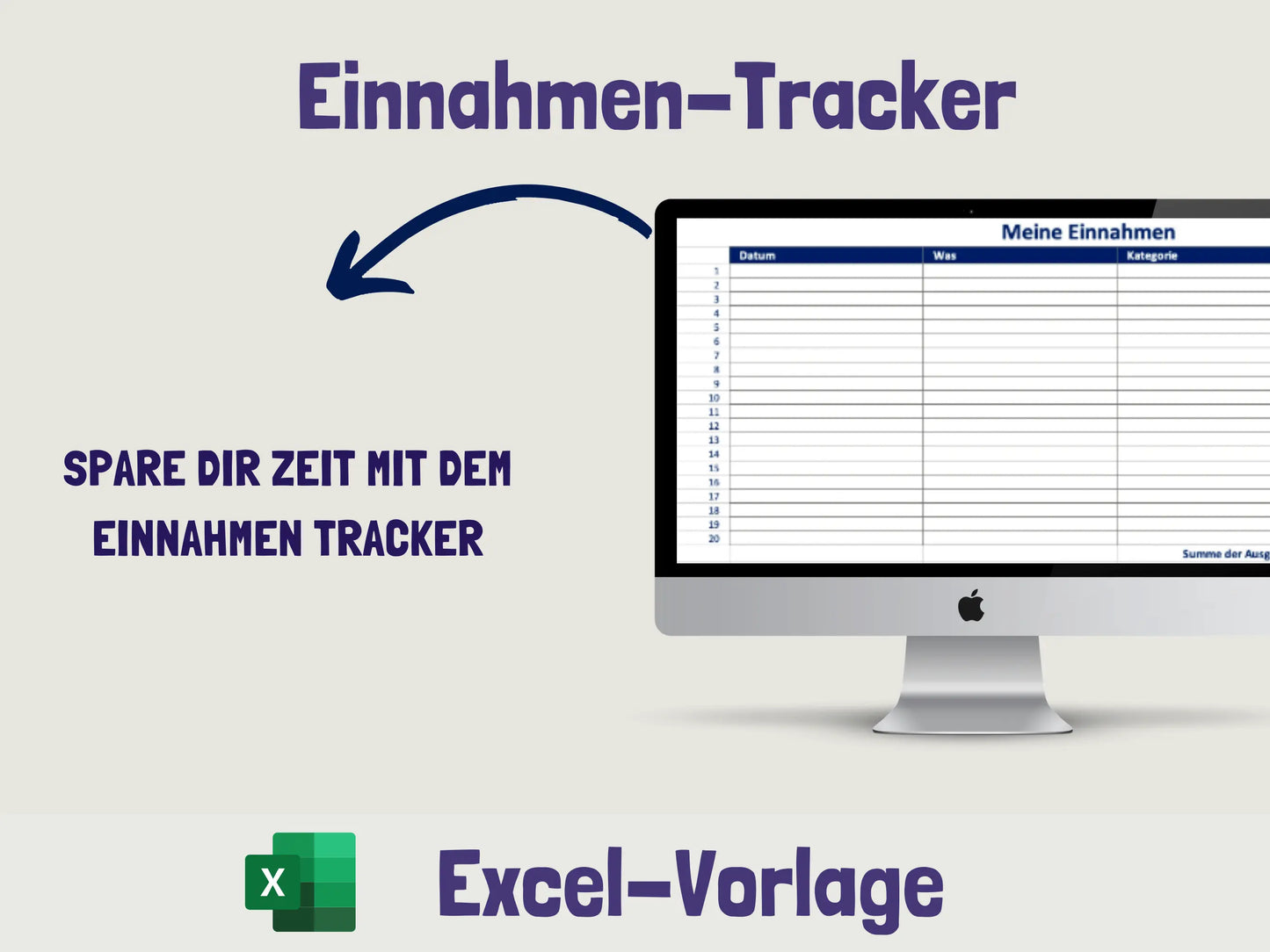 Einnahmen & Ausgaben Excel AndreasJansen Vorlage
