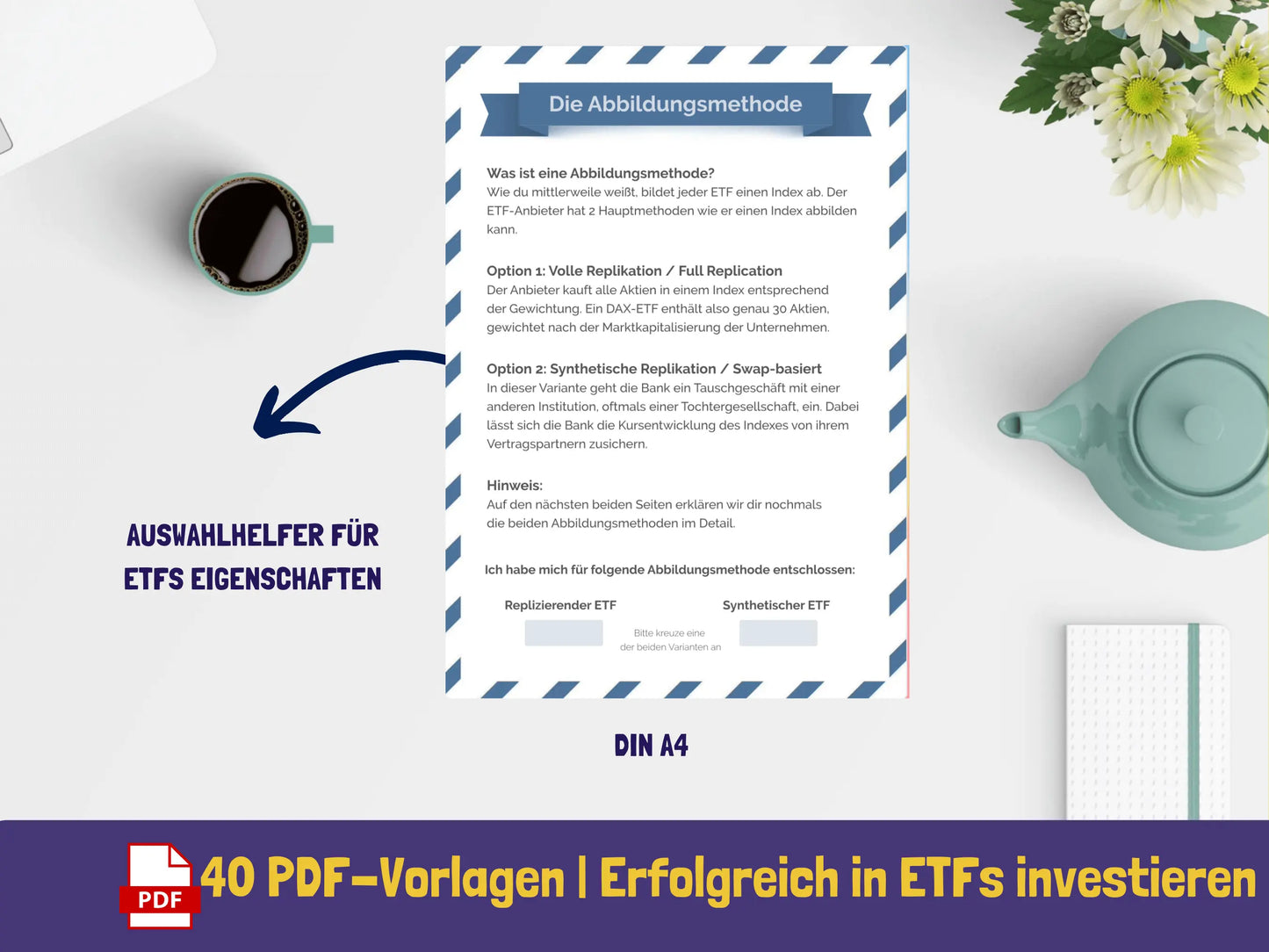 ETF-Workbook {40 Seiten} - Angebot PDF AndreasJansen Vorlage
