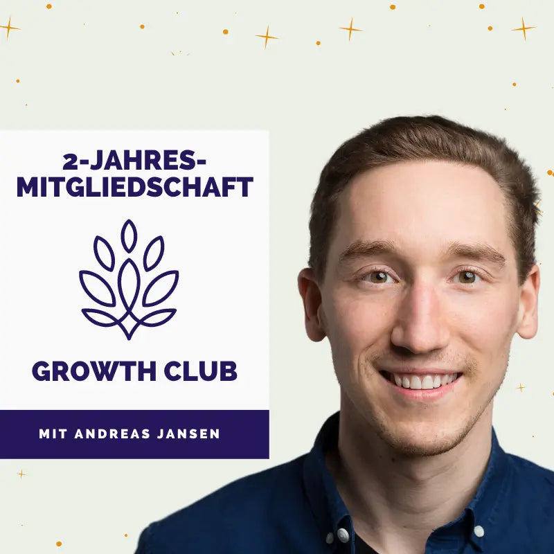 Growth Club: 2-Jahres-Mitgliedschaft AndreasJansen