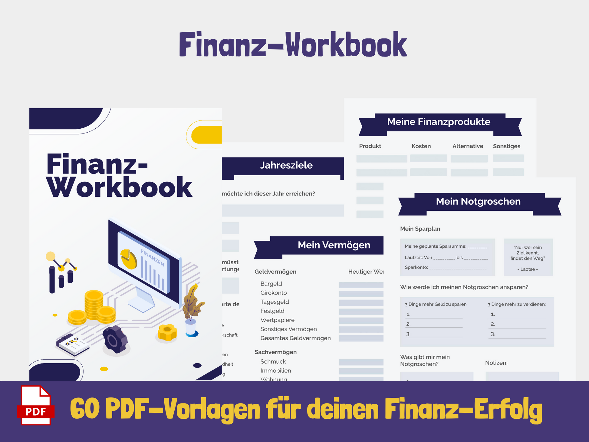 Finanz-Workbook - Dein Weg zu erfolgreichen Finanzen