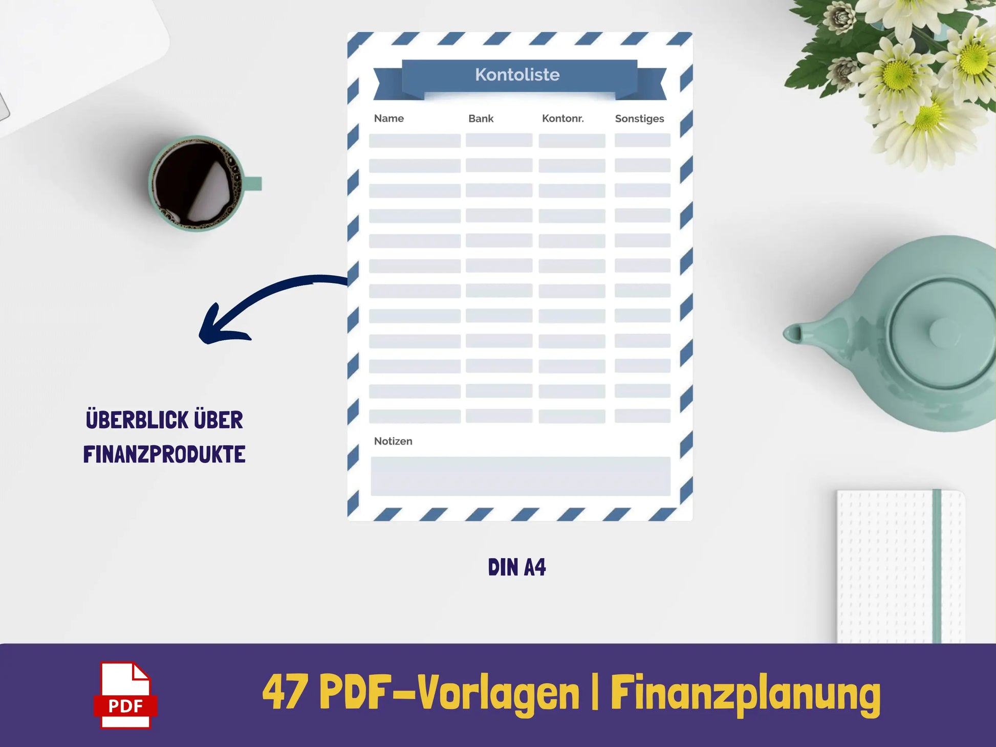 Finanz-Workbook {47 Seiten} PDF AndreasJansen Vorlage