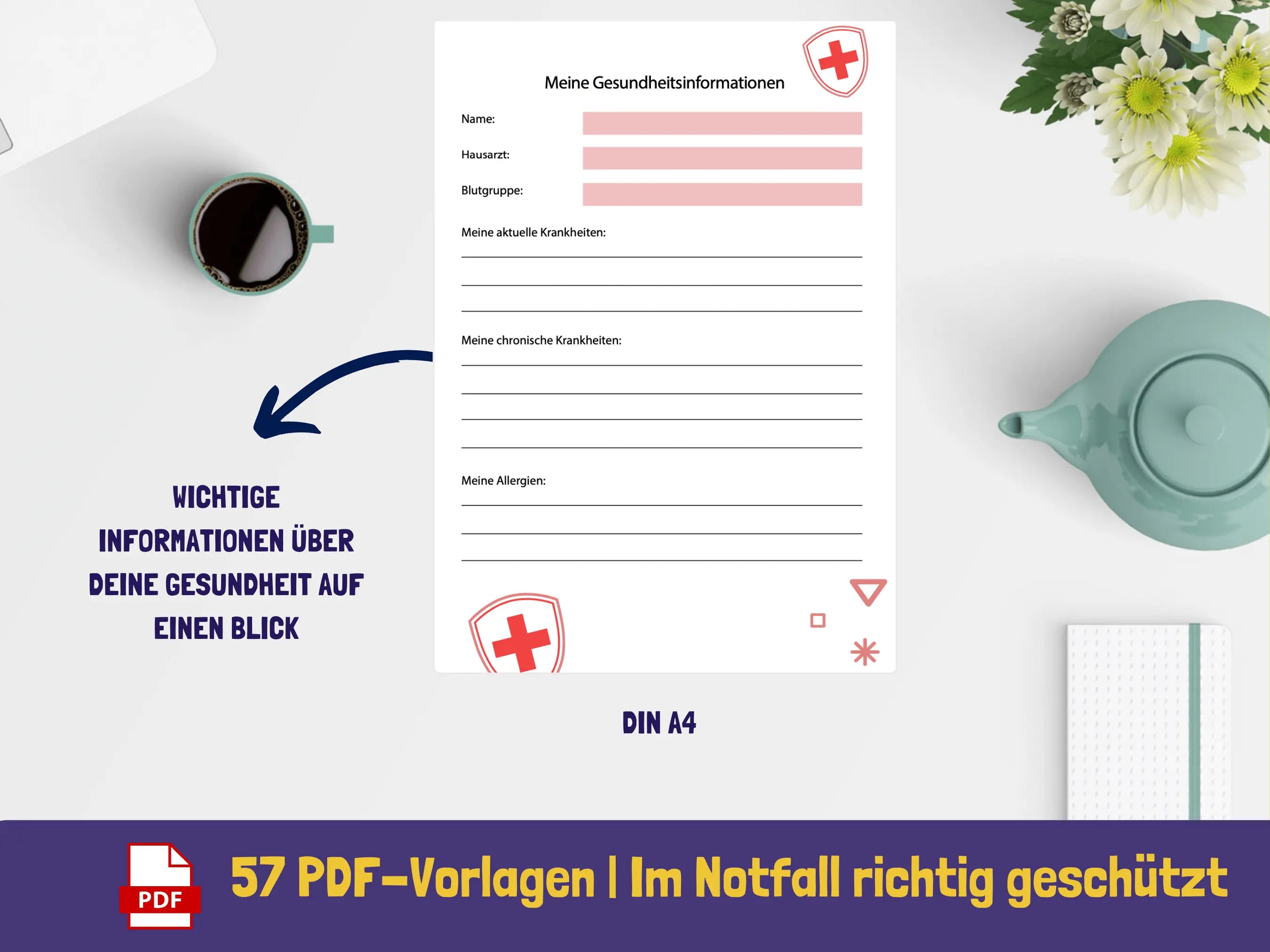 Notfallordner Für Privatpersonen: PDF-Vorlage Zum Ausdrucken